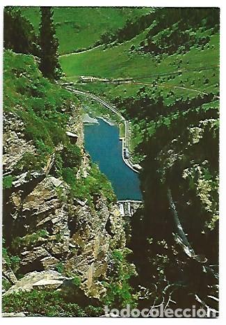 Postales: VISTA DEL LAGO DESDE SAN GIL.- SANTUARI DE NURIA / GIRONA