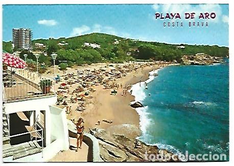 Postales: PLAYA ARTIQUES / ATIQUES BEACH.- COSTA BRAVA, PLAYA DE ARO / GIRONA