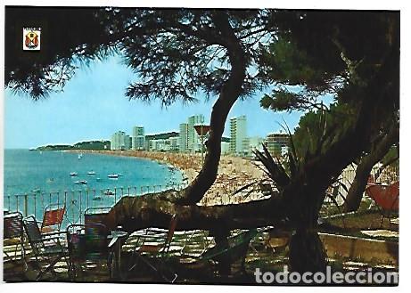 Postales: VISTA PARCIAL DE LA PLATJA / PARTIAL VIEW OF THE BEACH.- COSTA BRAVA, PLAYA DE ARO / GIRONA