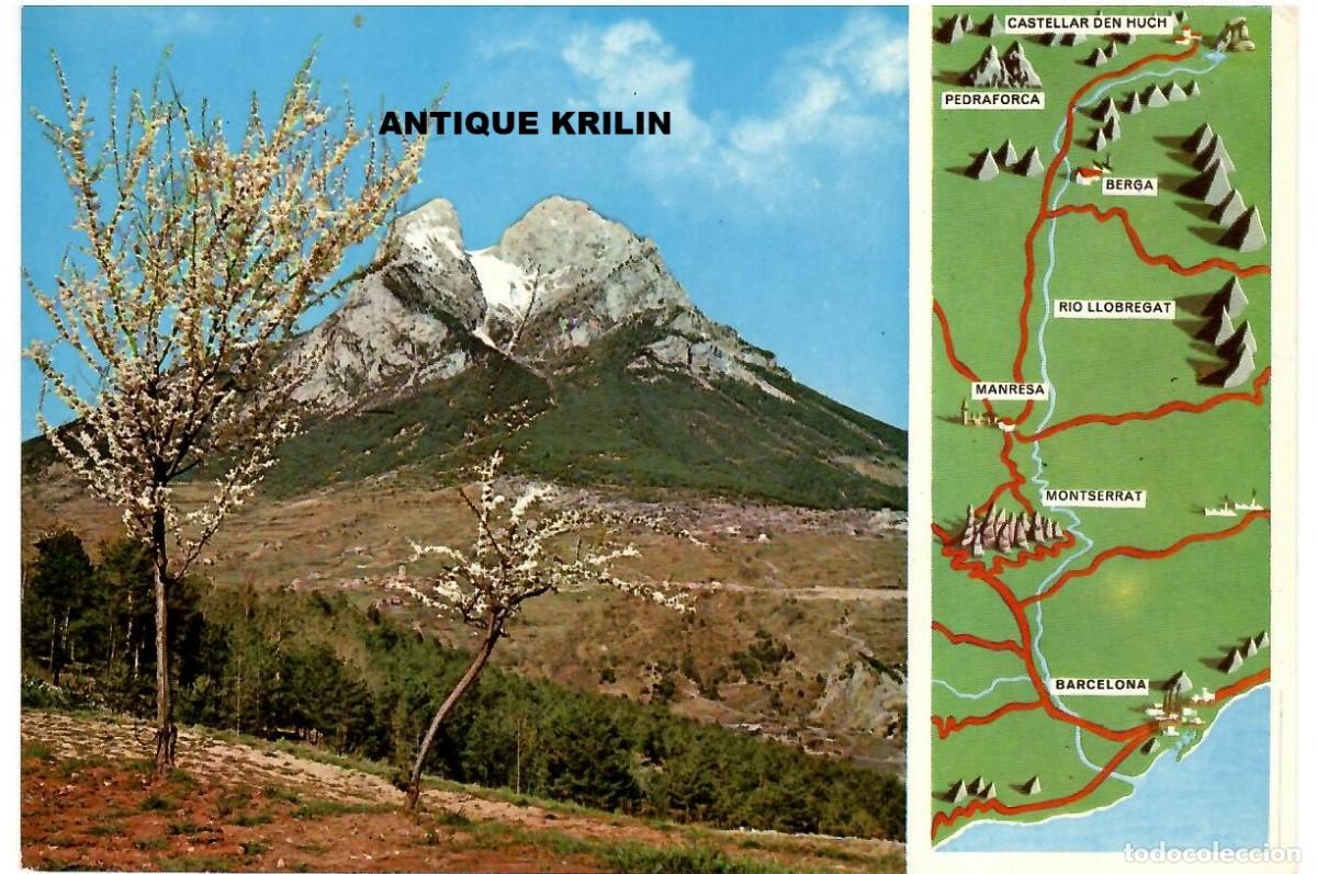Postales: BERGA N&ordm; 3044 PEDRAFORCA - SALDES / FOTO CINE LUIGI - VALMAN / SIN FRANQUEAR