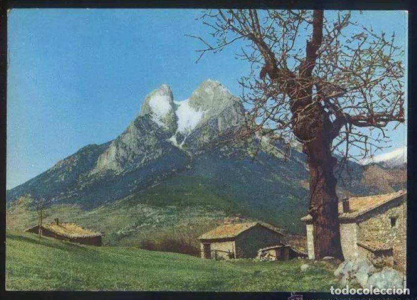 Cartoline: Saldes *Pedraforca* Circulada 1965 *S.P.E. Bag&aacute;. Barcelona*