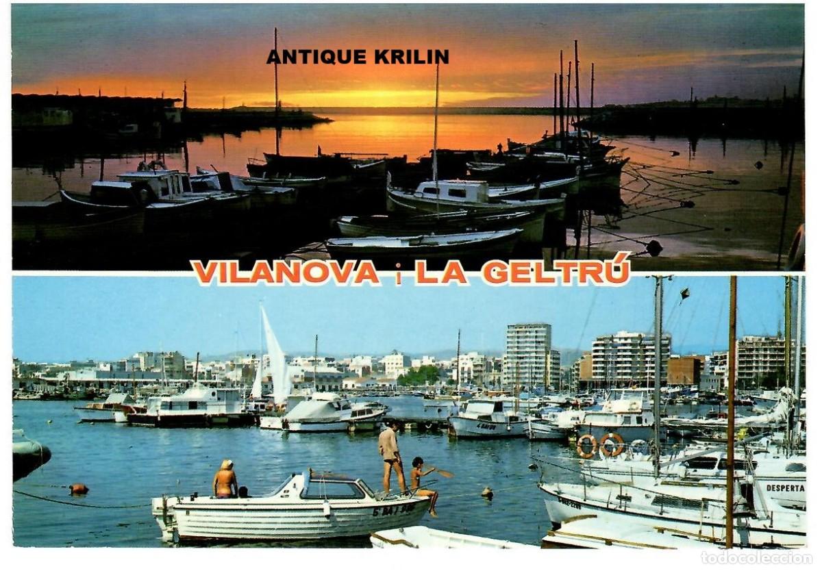 Postales: VILANOVA I LA GELTRU / VARIOS ASPECTOS / EDICION KOLORHAM / SIN FRANQUEAR