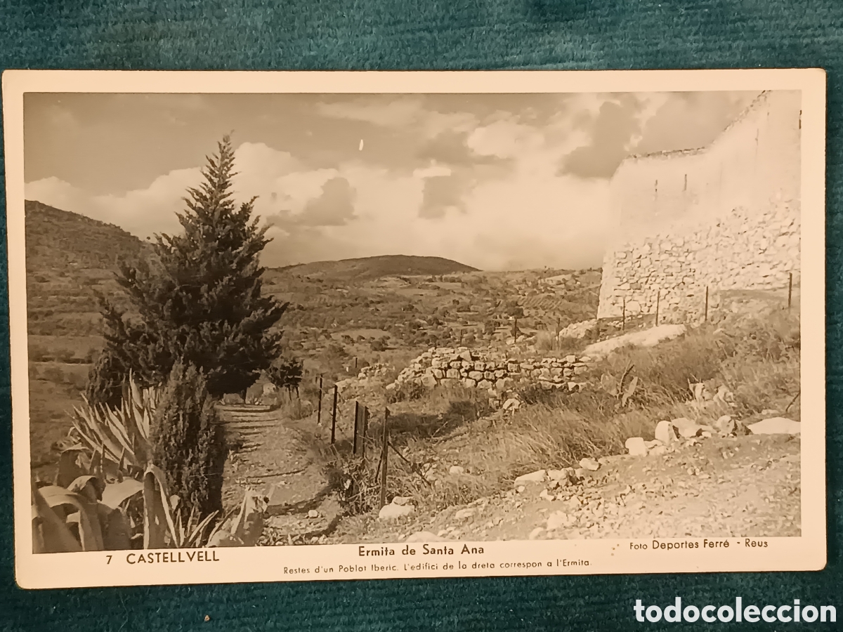 Postales: 7 CASTELLVELL. Ermita de Santa Ana