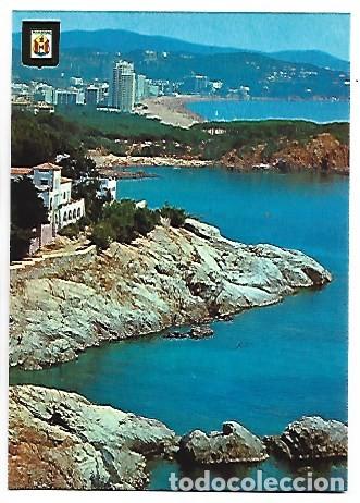 Postales: VISTA AEREA / AERIAL VIEW.- COSTA BRAVA, PLATJA D&acute;ARO - GIRONA