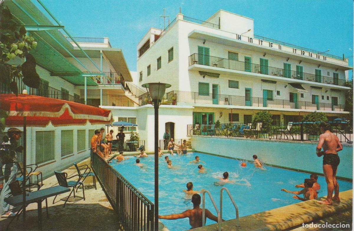 Postales: () FIGUERAS. GERONA. HOTEL TRAVE