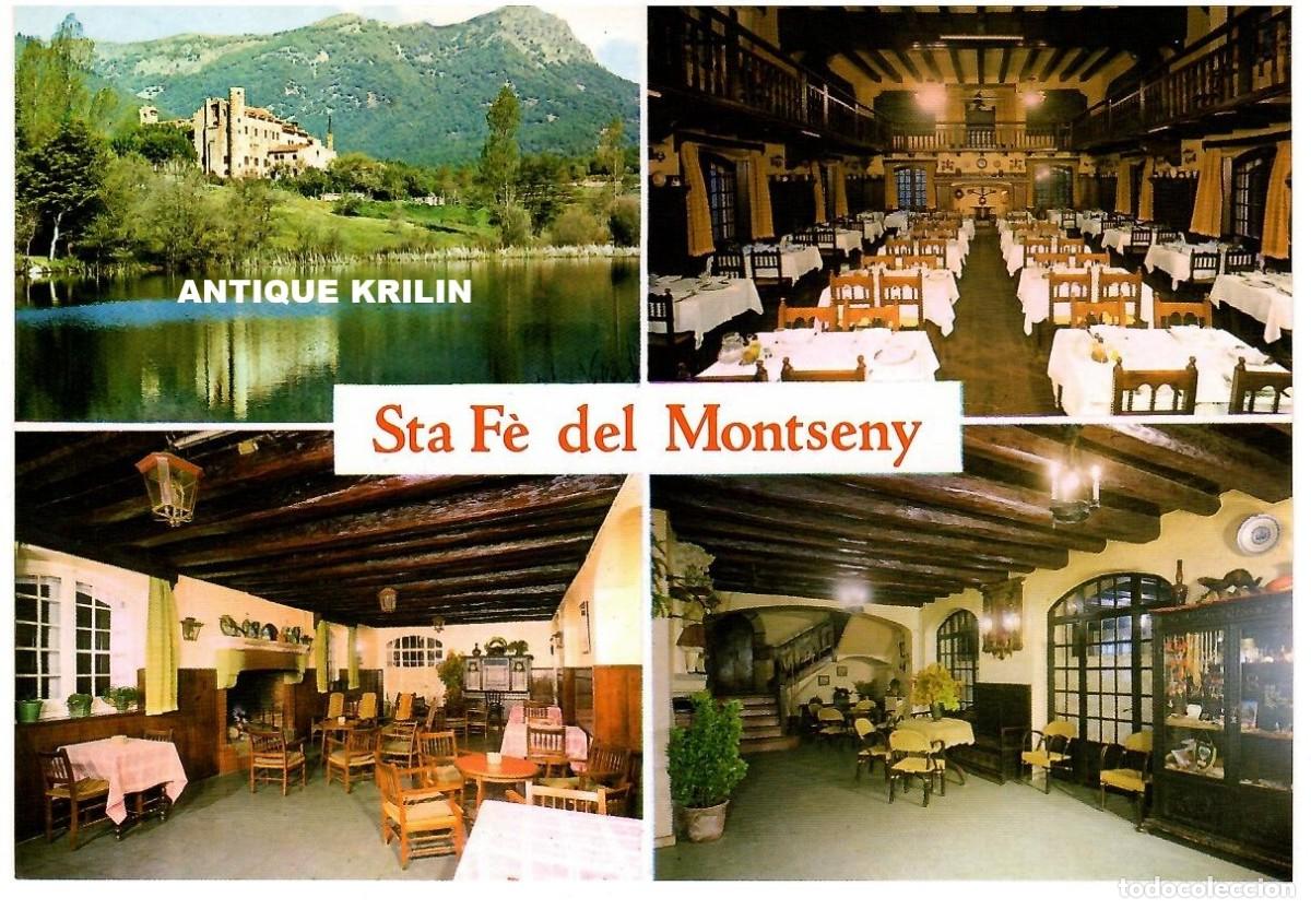 Postales: SANTA FE DEL MONTSENY , HOTEL / EDICIONES FITER 1979 / SIN FRANQUEAR