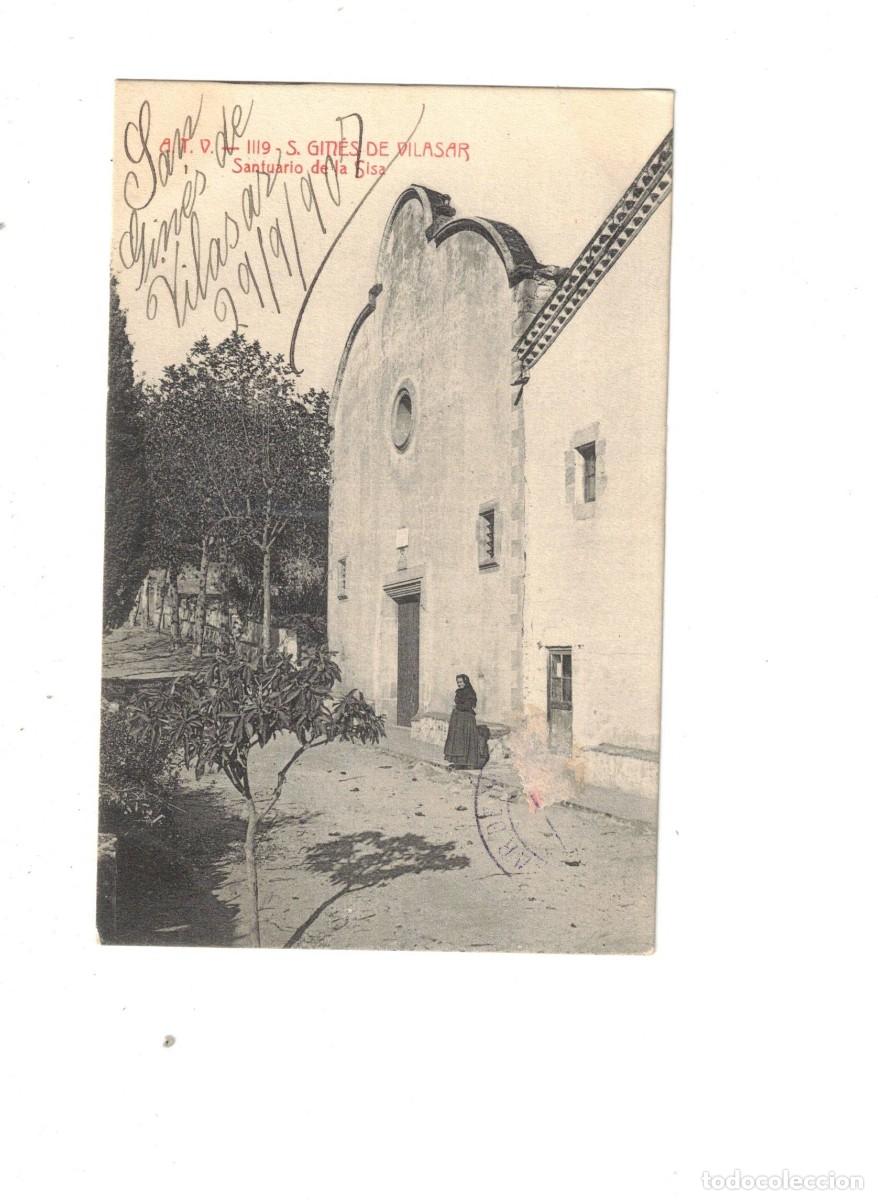 Postales: SAN GINES DE VILASAR. ATV 1119. SANTUARIO DE LA SISA