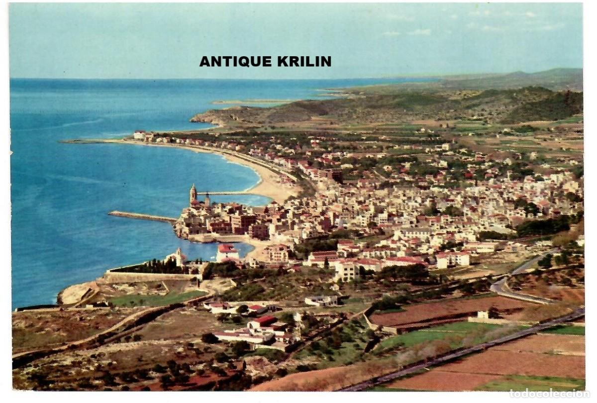 Postales: SITGES N&ordm; 18 VISTA GENERAL / EDICION R. GASS&Oacute; / SIN FRANQUEAR