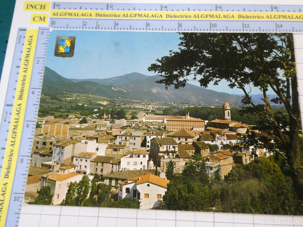 Postales: POSTAL DE GERONA. A&Ntilde;O 1968. ANGL&Eacute;S. VISTA GENERAL 3722 ESCUDO ORO. 2803