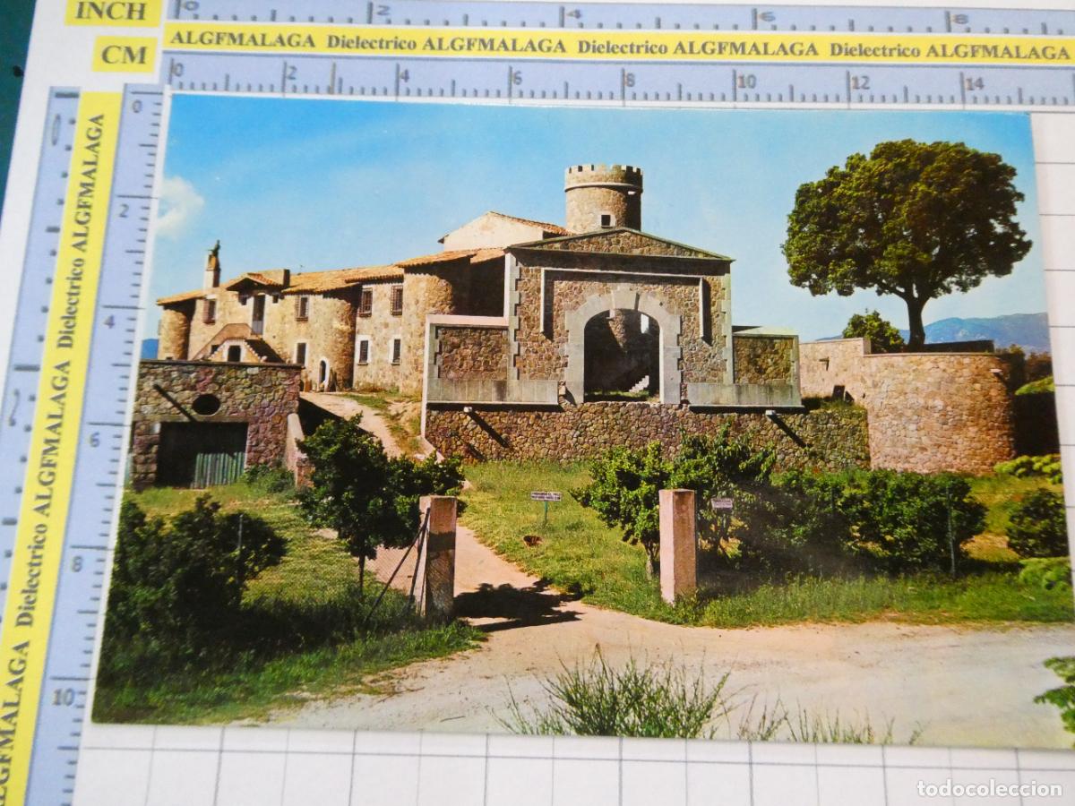 Postales: POSTAL DE GERONA. A&Ntilde;O 1971 SANT HILARI SACALM CASTILLO MARSANS. FITER. 2821