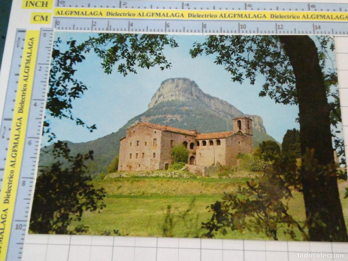Postales: POSTAL DE GERONA. A&Ntilde;O 1980. LA PARROQUIA DE SANT MART&Iacute; SACALM AL PEU DE LA CINGLERA DEL FAR. 2823