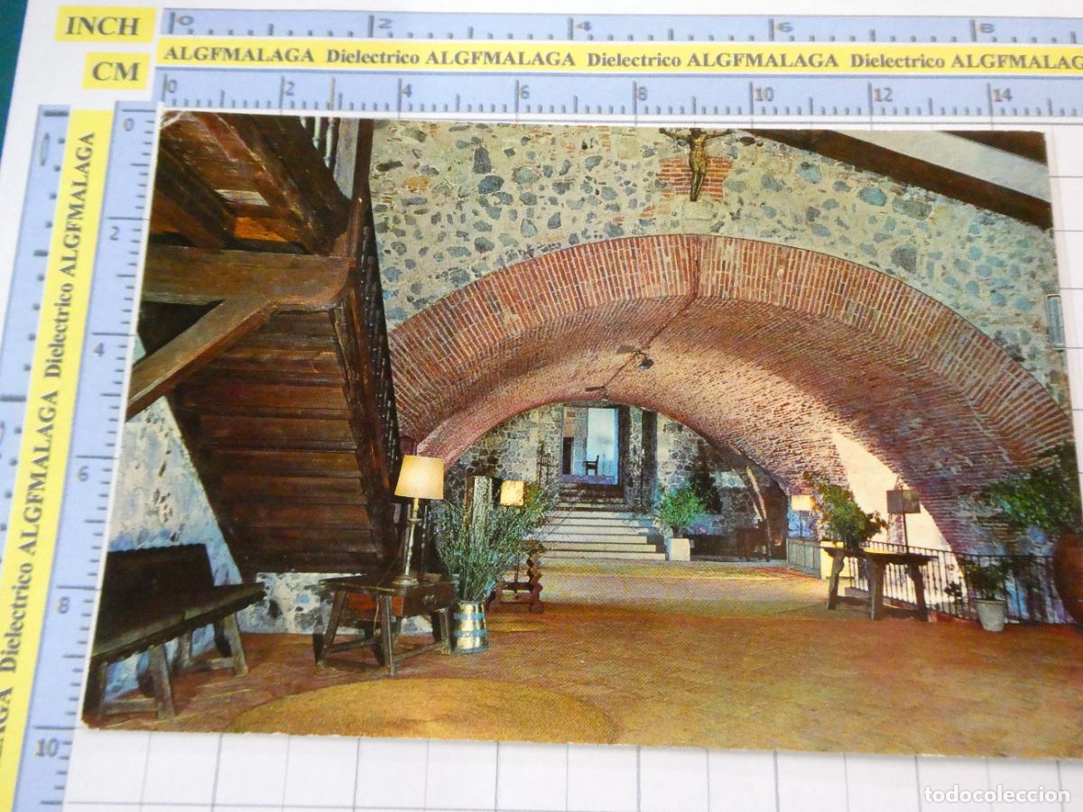Postales: POSTAL DE GERONA. A&Ntilde;O 1971. CASTILLO FORTALEZA HOSTALRICH ENTRADA . RAKER. 2827