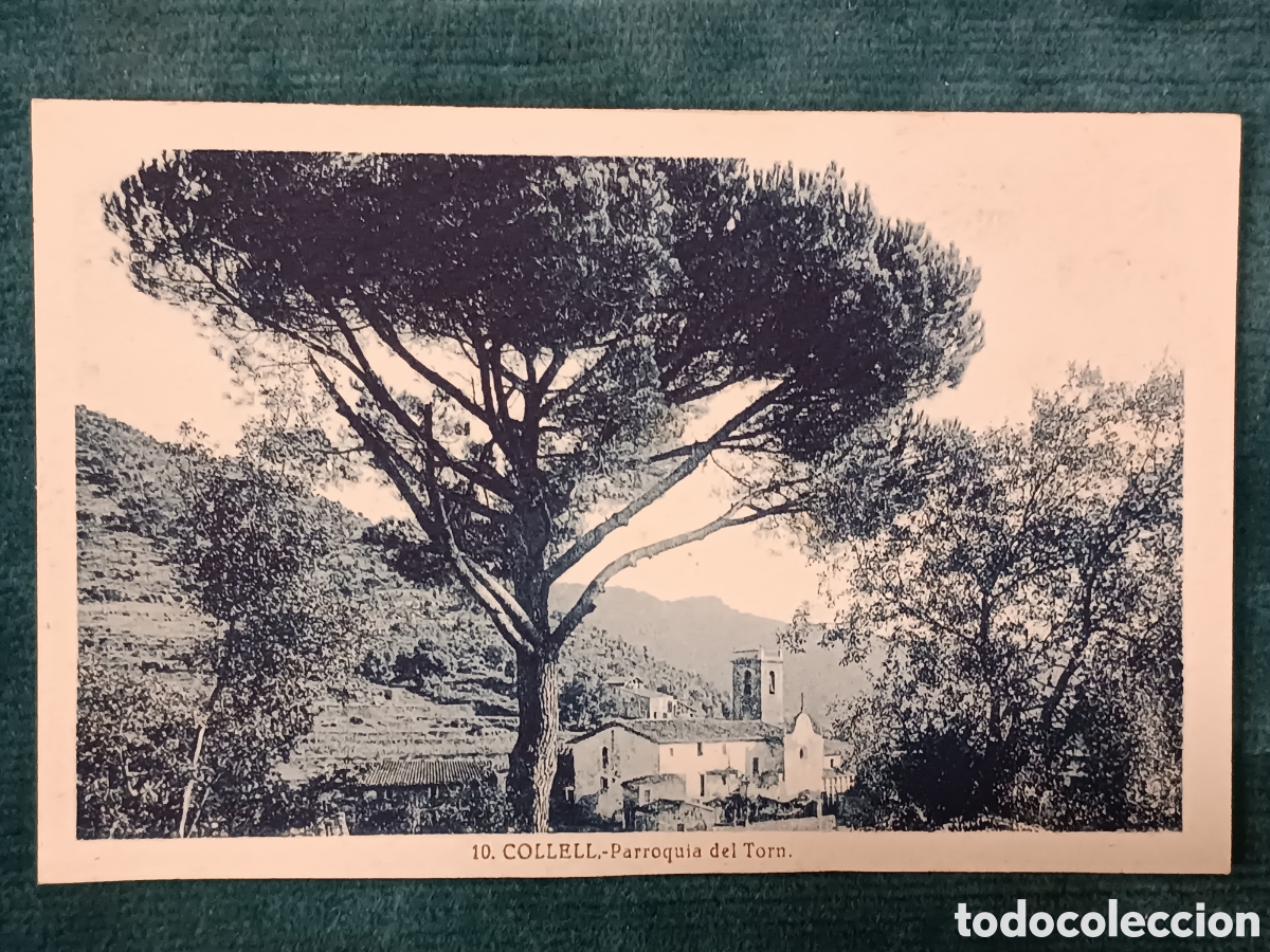 Postales: 10 COLLELL. Parroquia del Torn