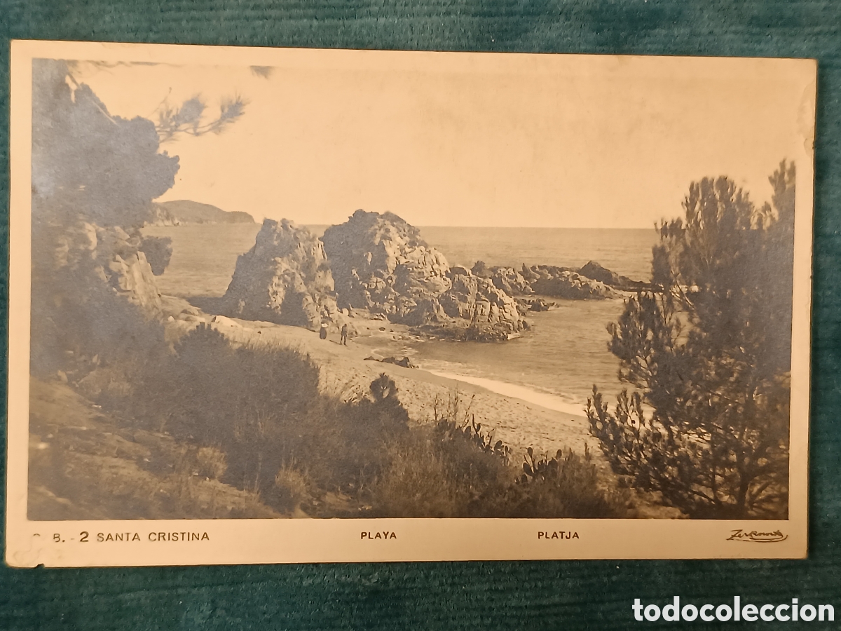 Postales: 2 SANTA CRISTINA. PLATJA