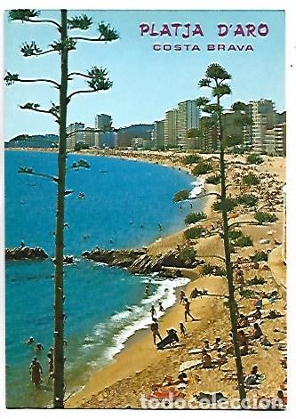 Postales: LA PLATJA GRAN / THE LARGE BEACH.- COSTA BRAVA, PLATJA D&acute;ARO - GIRONA