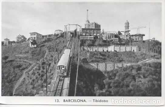 Postales: BARCELONA SIN ESCRIBIR TIBIDABO FUNICULAR
