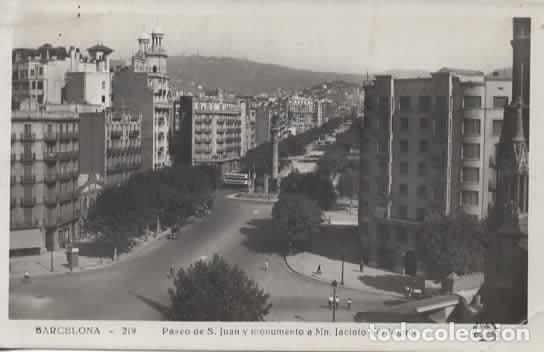 Postales: BARCELONA ESCRITA PASEO DE SAN JUAN