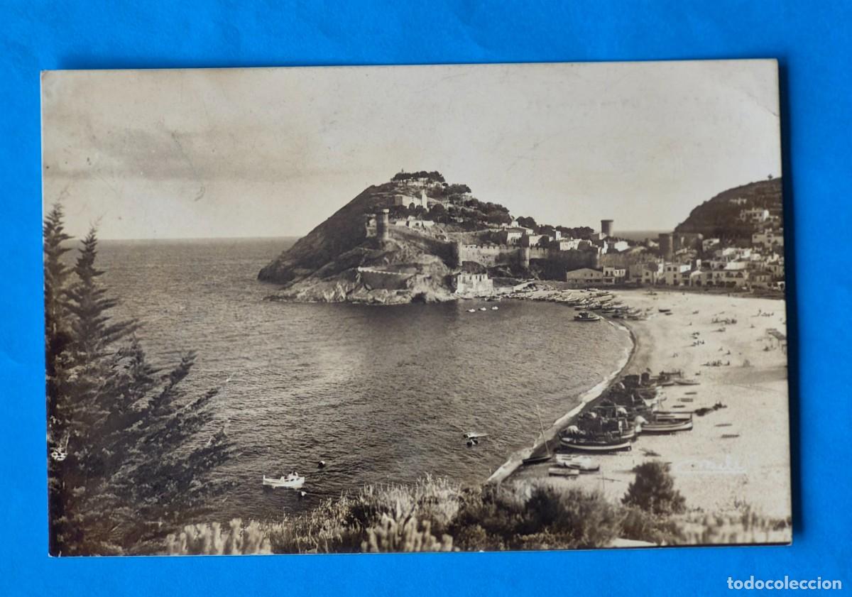 Postales: TARJETA POSTAL &ndash; TOSSA DE MAR (COSTA BRAVA) - A&Ntilde;O 1955-MATASELLOS TOSSA DE MAR (GERONA)-EDIFIL 1022