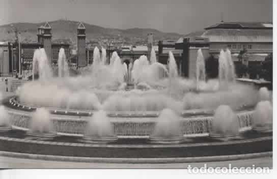 Postales: BARCELONA ESCRITA FUENTE DE MONTJUICH