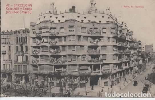 Postales: BARCELONA SIN ESCRIBIR CASA MILA