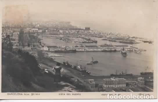 Postales: BARCELONA ESCRITA PUERTO