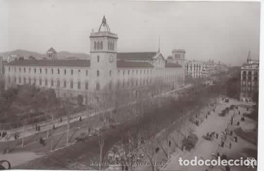 Postales: BARCELONA SIN ESCRIBIR AVENIDA UNIVERSIDAD