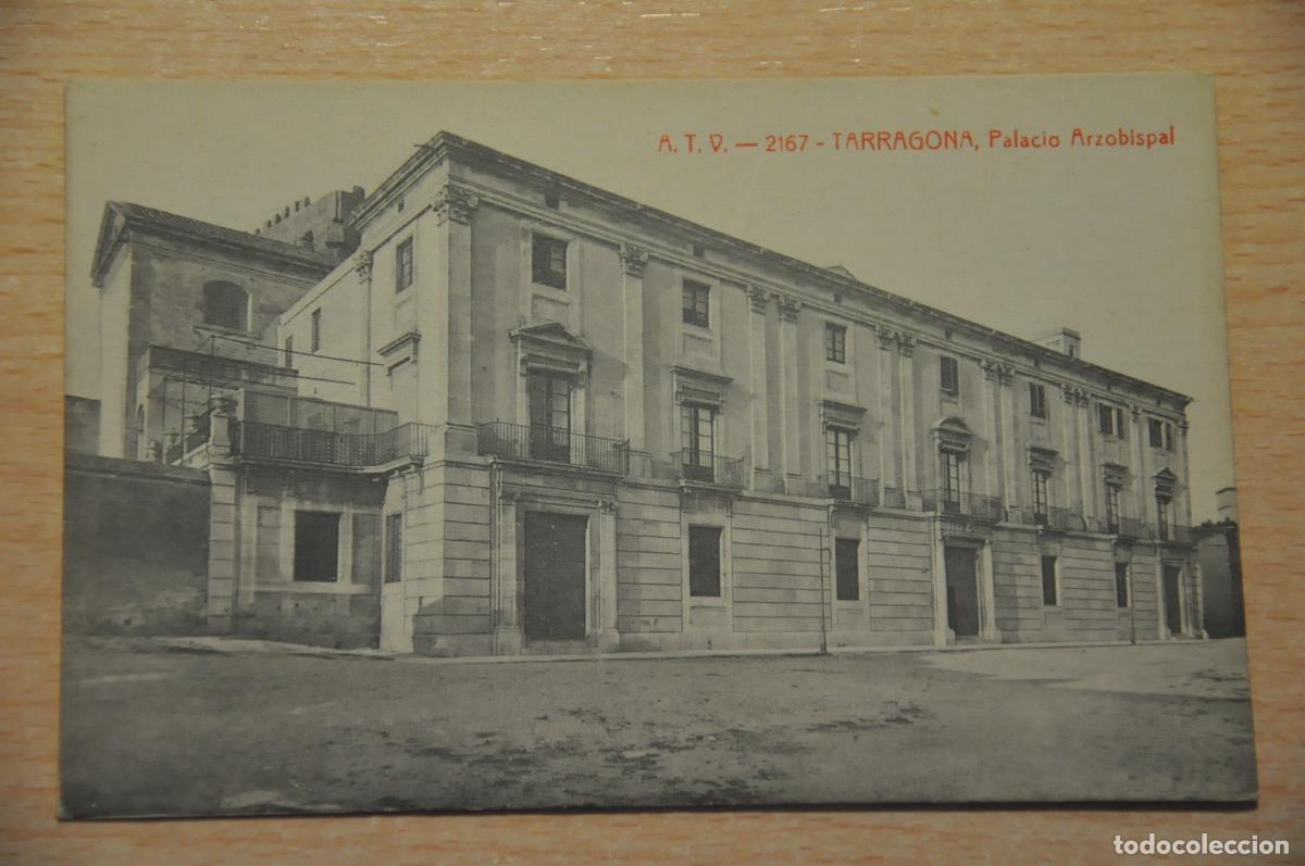 Postales: postal tarragona palacio arzobispal atv 2167