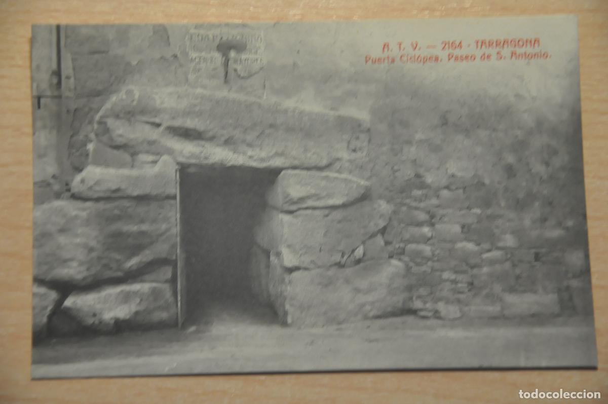 Postales: postal tarragona puerta ciclopea paseo de s.antonio atv 2164