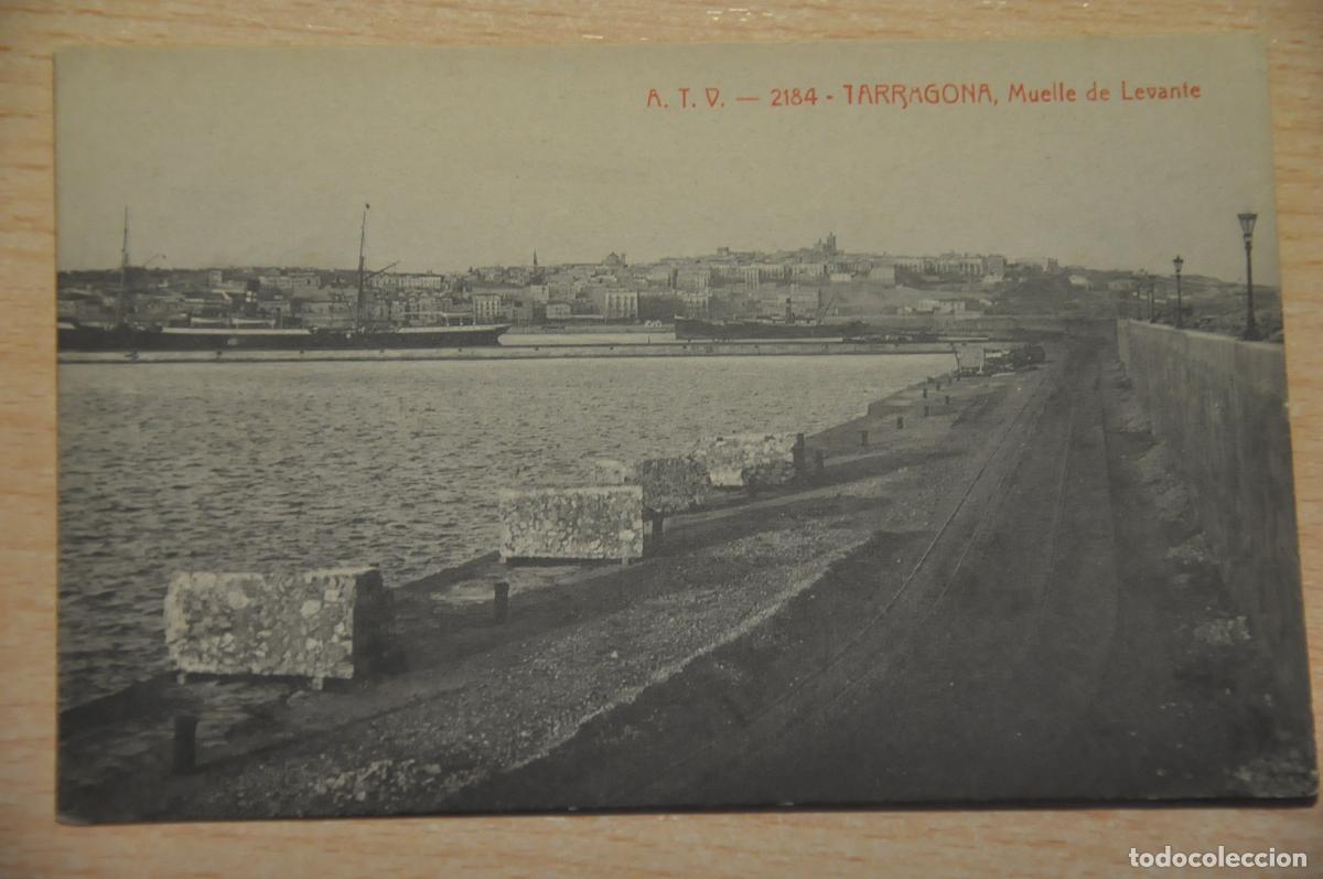 Postales: postal tarragona muelle de levante atv 2184