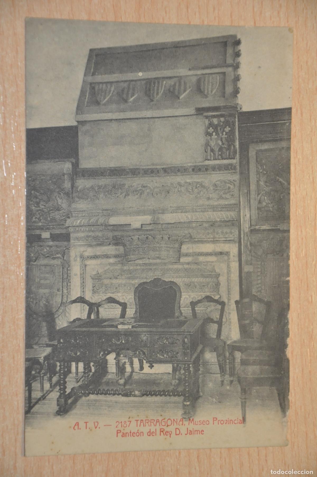 Postales: postal tarragona museo provincial del rey d.jaime atv 2187