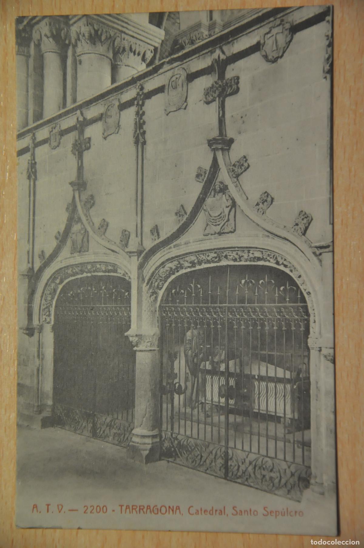 Postales: postal tarragona catedral santo sepulcro atv 2200