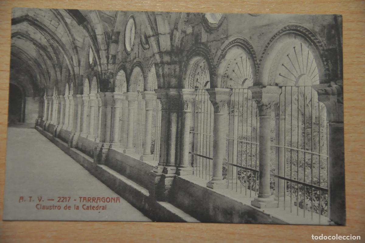 Cartes Postales: postal tarragona claustro de la catedral atv 2217