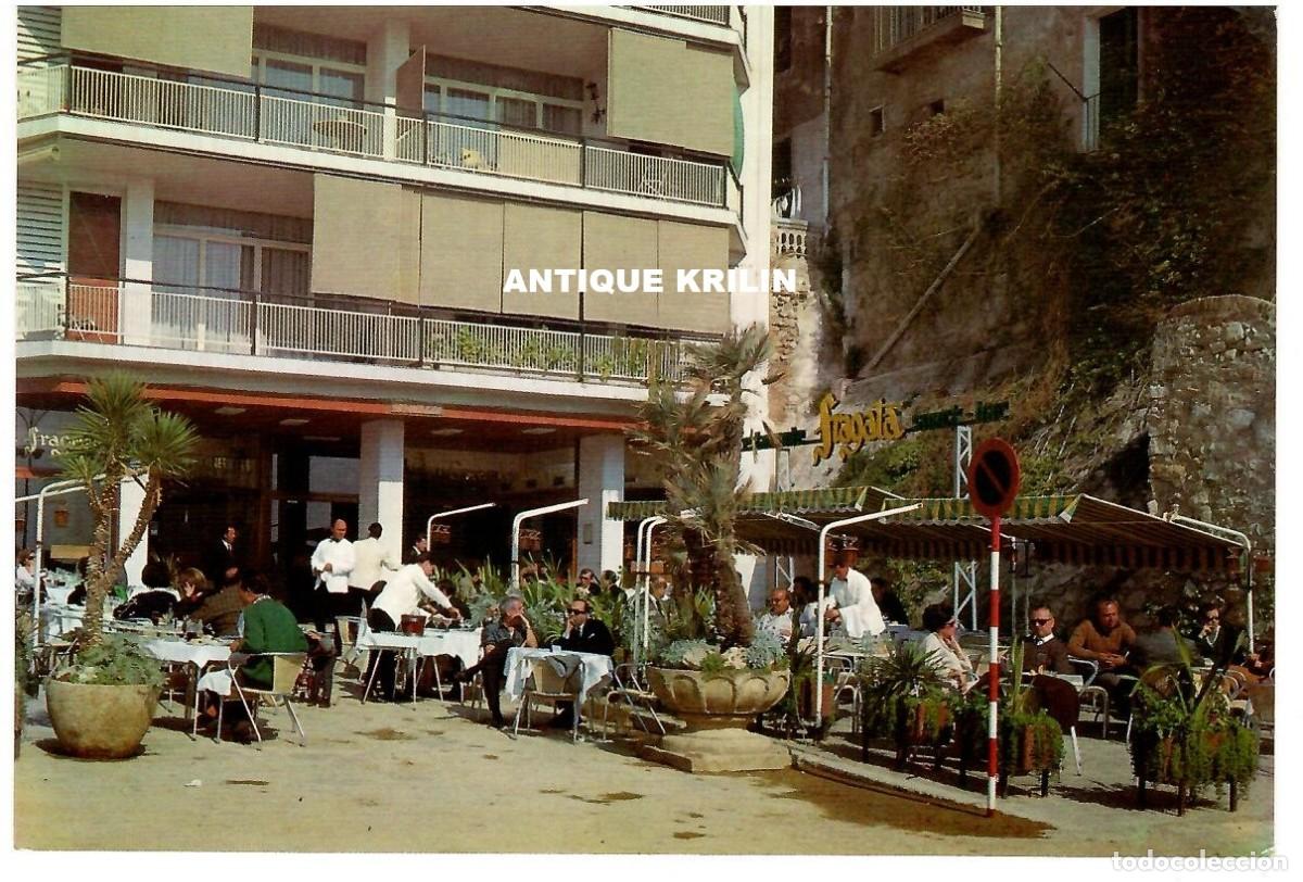 Postales: SITGES / RESTAURANTE FRAGATA 1966 / SIN FRANQUEAR