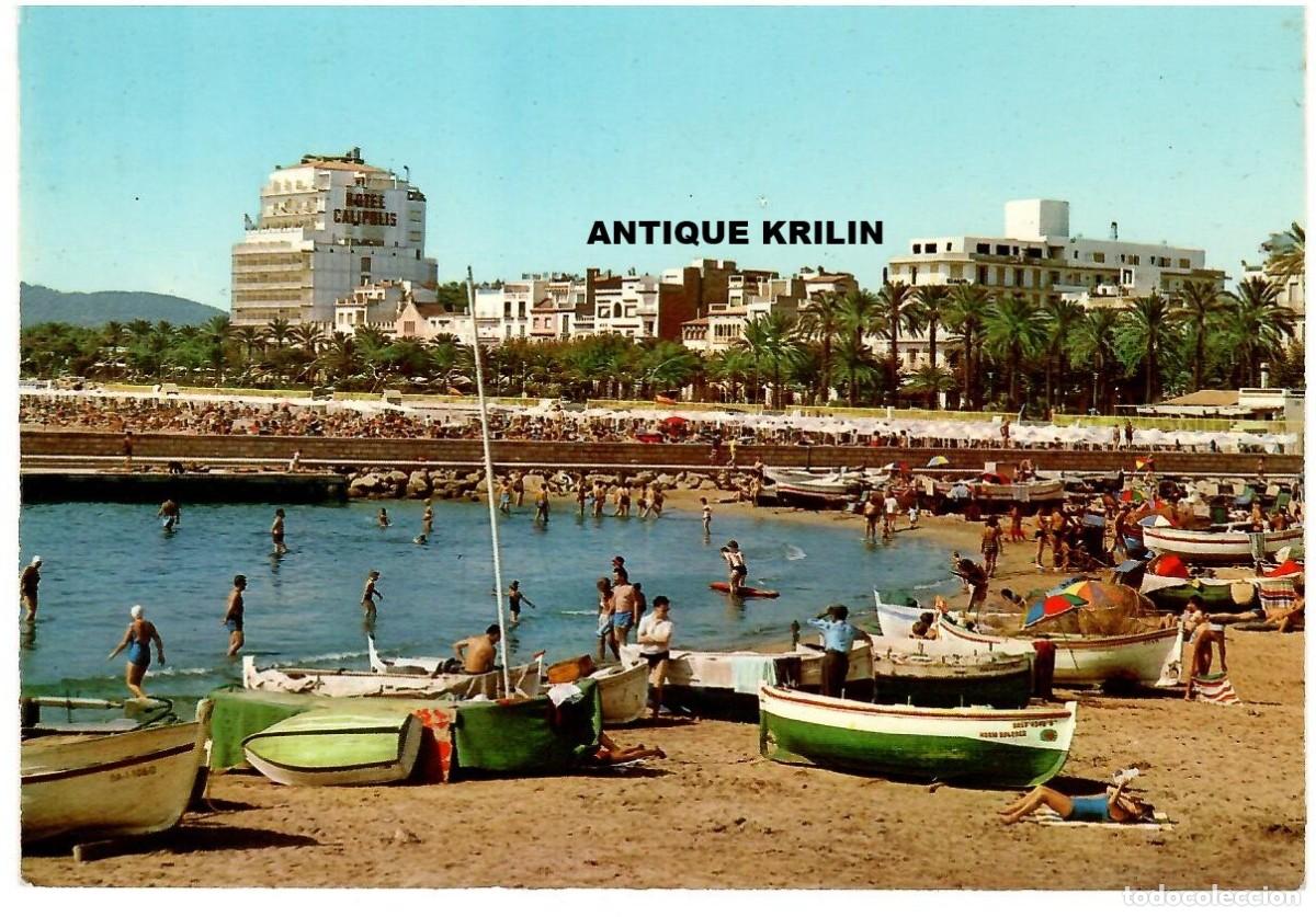 Postales: SITGES N&ordm; 110 PLAYA / EDICION R. GASS&Oacute; / SIN FRANQUEAR