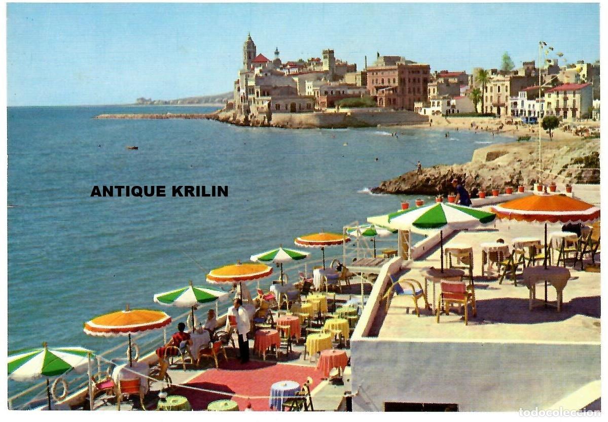 Postales: SITGES N&ordm; 3 VIVERO Y VISTA PARCIAL / EDICION R. GASS&Oacute; / SIN FRANQUEAR