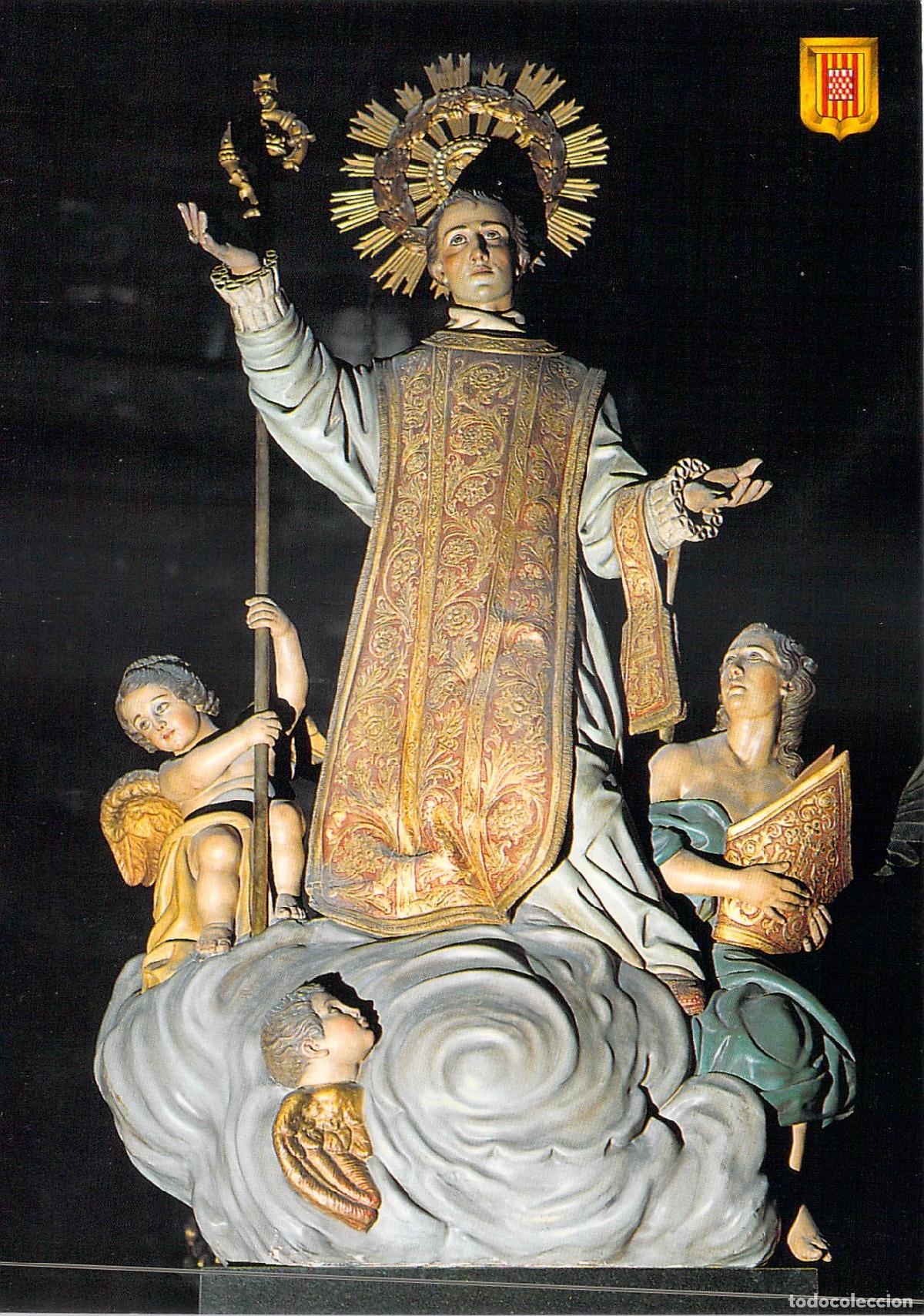 Postales: Postal de Sant Narc&iacute;s, Girona, Costa Brava, Imagen Religiosa