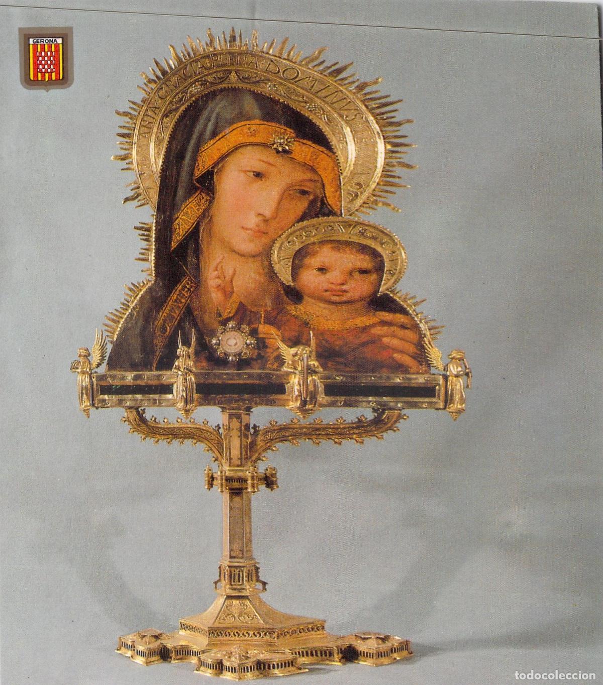 Postales: Postal Relicario de la Ver&oacute;nica Catedral de Girona