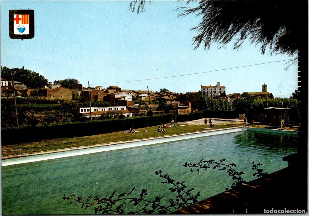 Postales: Caldas de Montbuy - Piscina Municipal - FISA 2525 - 148x102mm