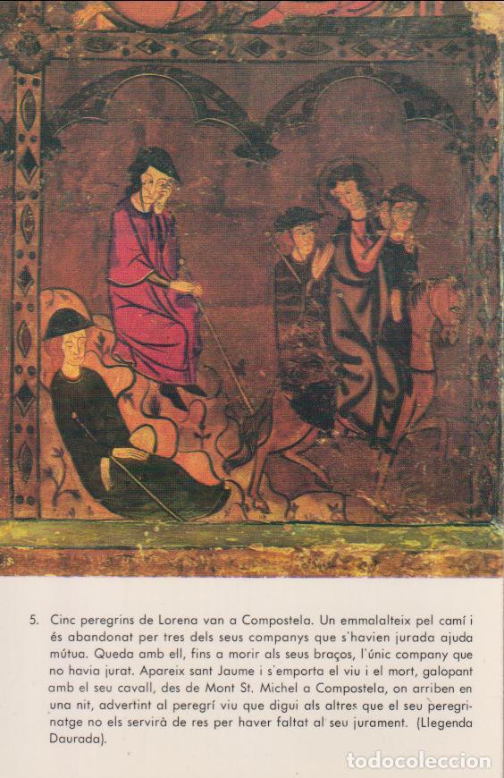 Postales: SANT JAUME DE FRONTANY&Agrave;, PANEL DEL RETABLO (SIGLO XIII) - MUSEO DIOCESANO SOLSONA 5 - S/C