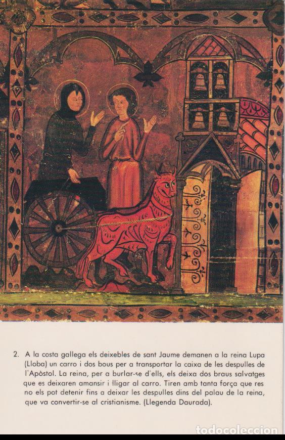 Postales: SANT JAUME DE FRONTANY&Agrave;, PANEL DEL RETABLO (SIGLO XIII) - MUSEO DIOCESANO SOLSONA 2 - S/C