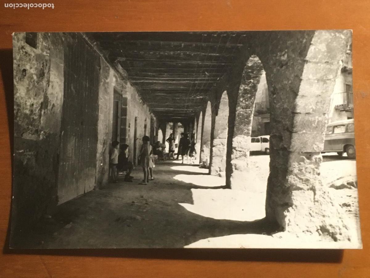 Postales: santa pau olot arcadas postal fotografica original antigua