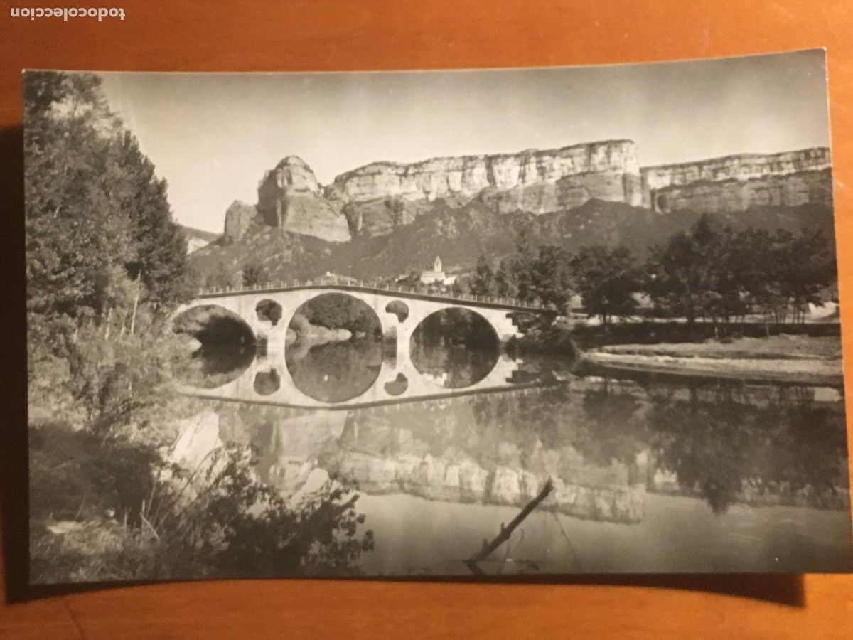 Postales: puente el rio ter san roman de sau postal fotografica original antigua