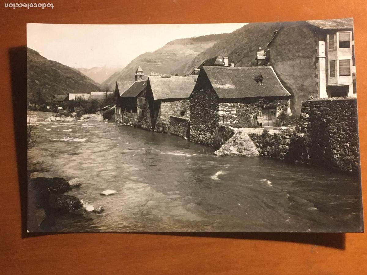 Postales: les valle de aran rio garona postal fotografica original antigua