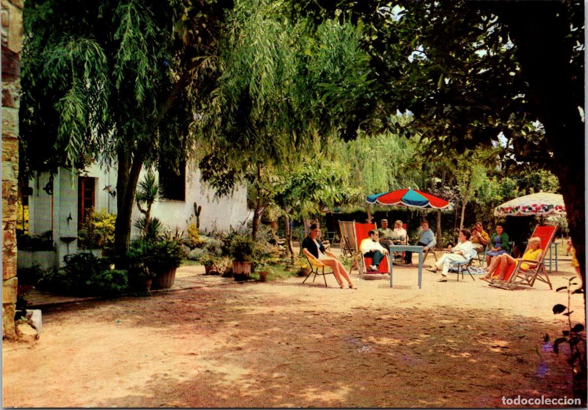 Postales: Santa Susana (Barcelona) - Hostal La Piedra - Restaurante-Habitaciones -Rev. Plano Situaci&oacute;n-In&eacute;dita