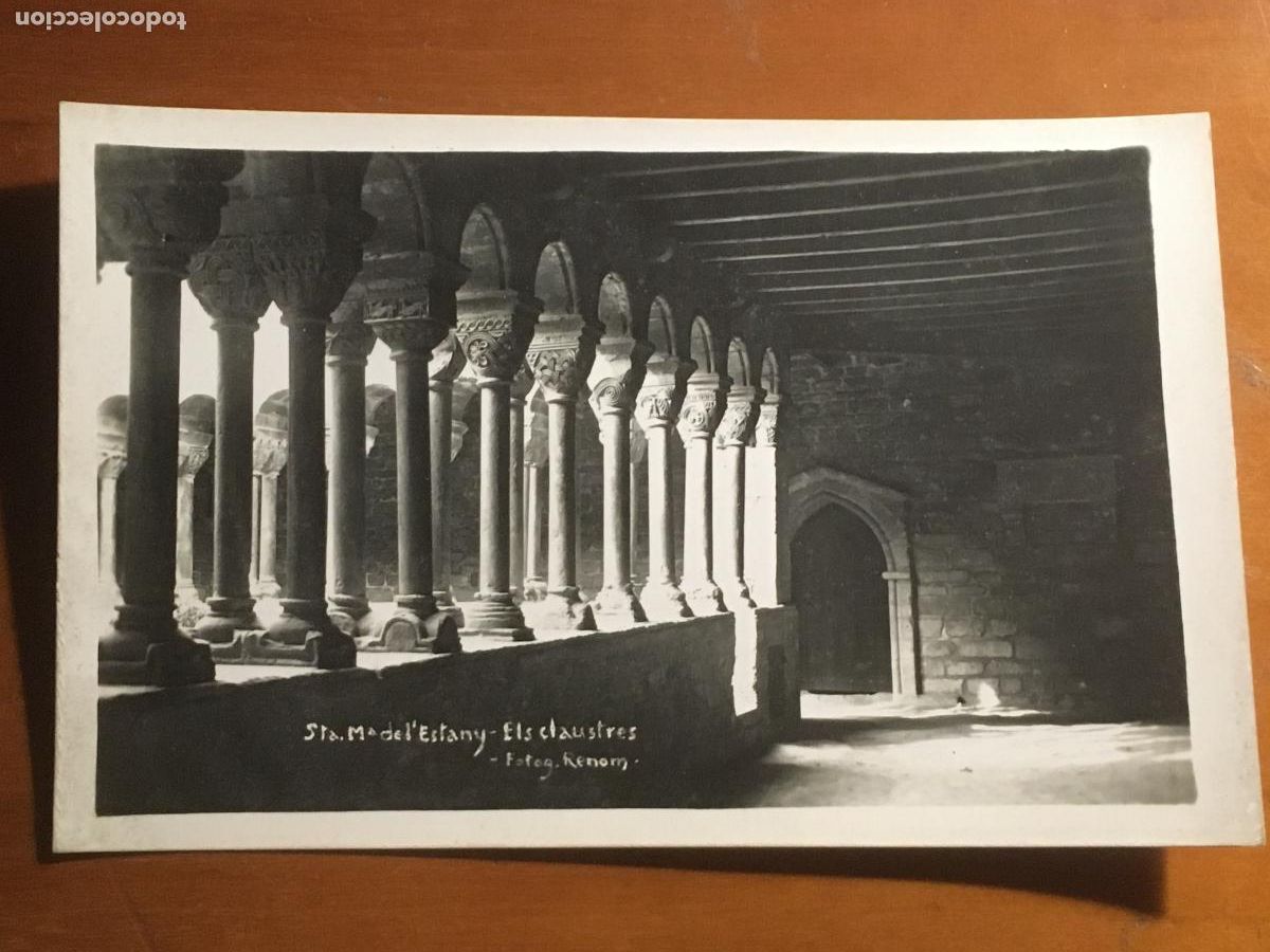 Postales: santa maria de l'estany els claustres postal fotografica original antigua