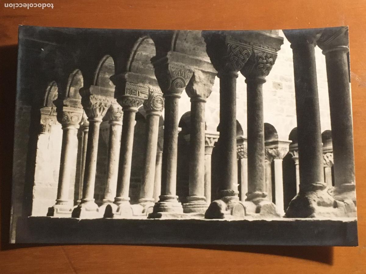 Postales: santa maria de l'estany claustre sur postal fotografica original antigua