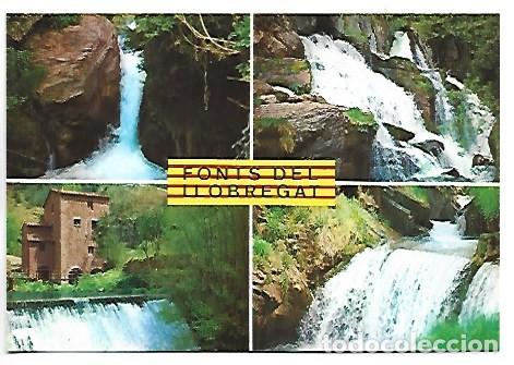 Postales: VARIS ASPECTES DE LAS FONTS DEL LLOBREGAT.- CASTELLAR DE N&acute;HUG - GIRONA