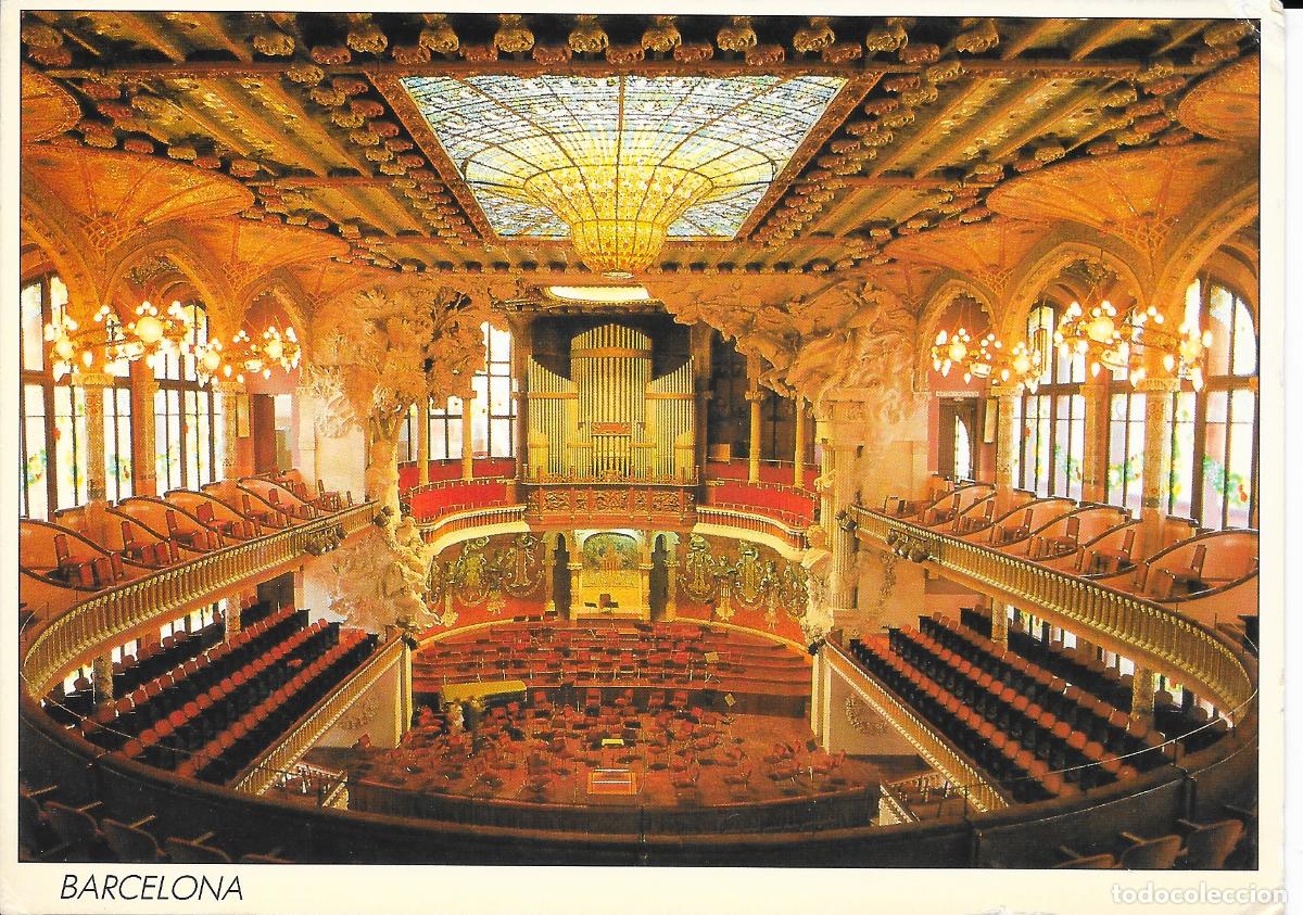 Postales: [POSTAL] Palau de la m&uacute;sica catalana. Barcelona (sin circular)