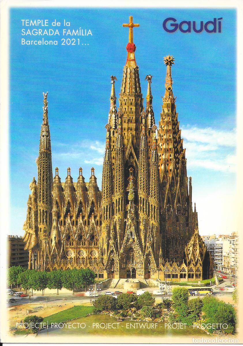 Postales: [POSTAL] Proyecto del Templo de la Sagrada fam&iacute;lia. Barcelona (sin circular)