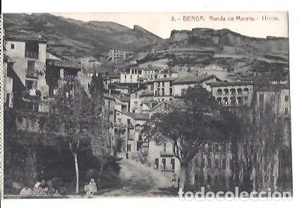 Postales: ANTIGUA POSTAL 8 BERGA RONDA DE MORETA HUCH